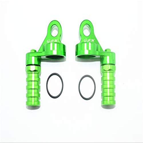 Aluminum Damper Cap with Piggyback Reservoirs for LOSI 1:6 Super Baja Rey-LOS05013 / Super Baja Rey 2.0-LOS05021 Upgrades - Green
