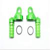 Aluminum Damper Cap with Piggyback Reservoirs for LOSI 1:6 Super Baja Rey-LOS05013 / Super Baja Rey 2.0-LOS05021 Upgrades - Green view 1