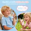 Rush Deer Video Walkie Talkies for Kids, 2 Pack Rechargeable Video Intercom Kids Walkies Talkies with HD Camera & Voice, Indoor Outdoor Games,Camping, Hiking for Boys Girls 3-14,Blue/Pink view 2