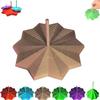 3D Printed Expanded Sensory Fidget Star, Fractal Fidget Hexagon with Handles, 3D Printed Hexagonal Magic Spiral Tower Puzzle Decompression Toy for Christmas, Birthday Gifts (Brown, 3.54in) view 1