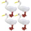 FOYTOKI 4Pcs Wind-up Crane for Preschoolers Interactive Clockwork Playthings for Improvement and Neck Muscle Strengthening Lightweight Portable Desktop Decors view 1