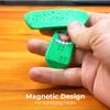 Magnetic Mini Fingerboard  Fun, Stress-Relieving & Portable, Pro Fingerboard Obstacles, Pocket Sized Magnetic Tiny Skateboard, Finger Slider Toy for Fidgeting & Focus, Roll Your Stress Away (Beige) view 2
