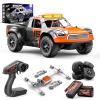1:16 Beginner RC Cars,4WD Drift All Terrain Remote Control Car Short Course RC Truck, Up to 36 km/h,2.4GHz RTR, 27.4V 1300mAh Batteries, 2 Tire Sets , Metal Drivetrain,for Adults and boys age 8-12 view 1