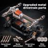 1:16 Beginner RC Cars,4WD Drift All Terrain Remote Control Car Short Course RC Truck, Up to 36 km/h,2.4GHz RTR, 27.4V 1300mAh Batteries, 2 Tire Sets , Metal Drivetrain,for Adults and boys age 8-12 view 4