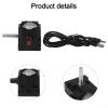 USB White LED Microscope Light Source with Adjustable Brightness, Compact ABS Design for Biological and Video Microscopes, Energy Saving Lighting Accessory with USB Cable(A) view 4