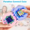 Beautyflier Silicone Case for Tamagotchi Paradise Interactive Toy Digital Pet, Soft Silicone Cover for Virtual Pet Game Machine with Wrist Strap, Portable Anti-Drop Holder, Case Only (Purple) view 4