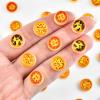100 Pieces Tiny Pizza for Dollhouse Miniatures Resin Food for Crafts Mini Pizza for Dollhouse Mini Kitchen Micro Landscaping Decoration view 2