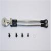 Aluminum Hi-Torque Servo Saver 25T with Aluminum Tie Rod for 1/10 Tamiya RC DT-03 Upgrade Parts - Silver view 1