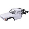 1/10 Scale Crawler Truck Semi-Truck Body Shell Nylon Rear Cage Frame Bumper Roll Bar TRX4 SCX10 90046(White) view 1