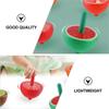Beaupretty 6pcs Wooden Gyro for Hand-Spinning Tops Educational Traditional Playthings for Boys and Preschool Fun and Interaction view 3