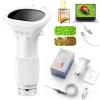 2026 Upgrade Mini Microscope for Kids, 1000x HD Handheld Digital Microscopes for Kids 8-12, Pocket Size Microscope Camera with 2" IPS Screen&LED Light, Science Edu Fun Gifts Toys for Children (White) view 1