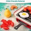34-Piece Magic Meals Interactive BBQ Grill Playset - Kids Play Kitchen Toys with Color-Changing Foods, Sizzling Frying Pans, Realistic Sounds & Lights, Fun Pretend Play Gift(Blue) view 4