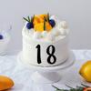 10 PCS Black Acrylic Number Cake Topper 0-9 Number Cake Decoration Mirror Cake Decor Suitable for Birthdays Anniversaries Baby Showers and Other Occasions view 2