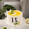 10 PCS Black Acrylic Number Cake Topper 0-9 Number Cake Decoration Mirror Cake Decor Suitable for Birthdays Anniversaries Baby Showers and Other Occasions view 3
