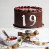 10 PCS Acrylic Number Cake Topper 0-9 Number Cake Decoration Silver Number Mirror Cake Decoration Suitable for Baby Showers Birthdays Anniversaries and Other Occasions view 3