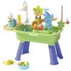 Kids Water Table - Outdoor Sand Playset, Interactive Sensory Toy with Pump, Educational Station | Creative Learning Activity Table for Beach Backyard Garden Home view 1
