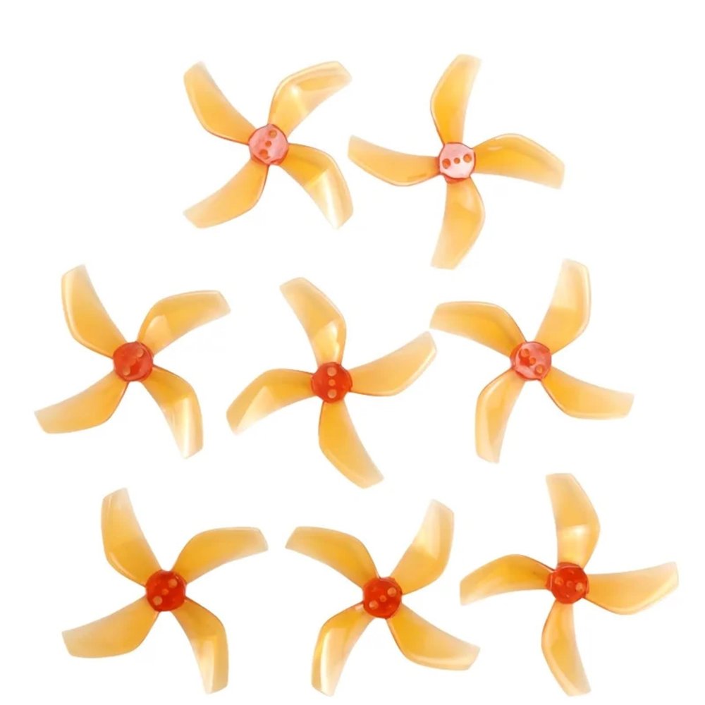 8pcs/4pairs for GEMFAN D51 2020 2x2x4 2inch 4-Blade PC Propeller 1.5mm for RC FPV Racing distintivo(8pcs 2020 Whisky)