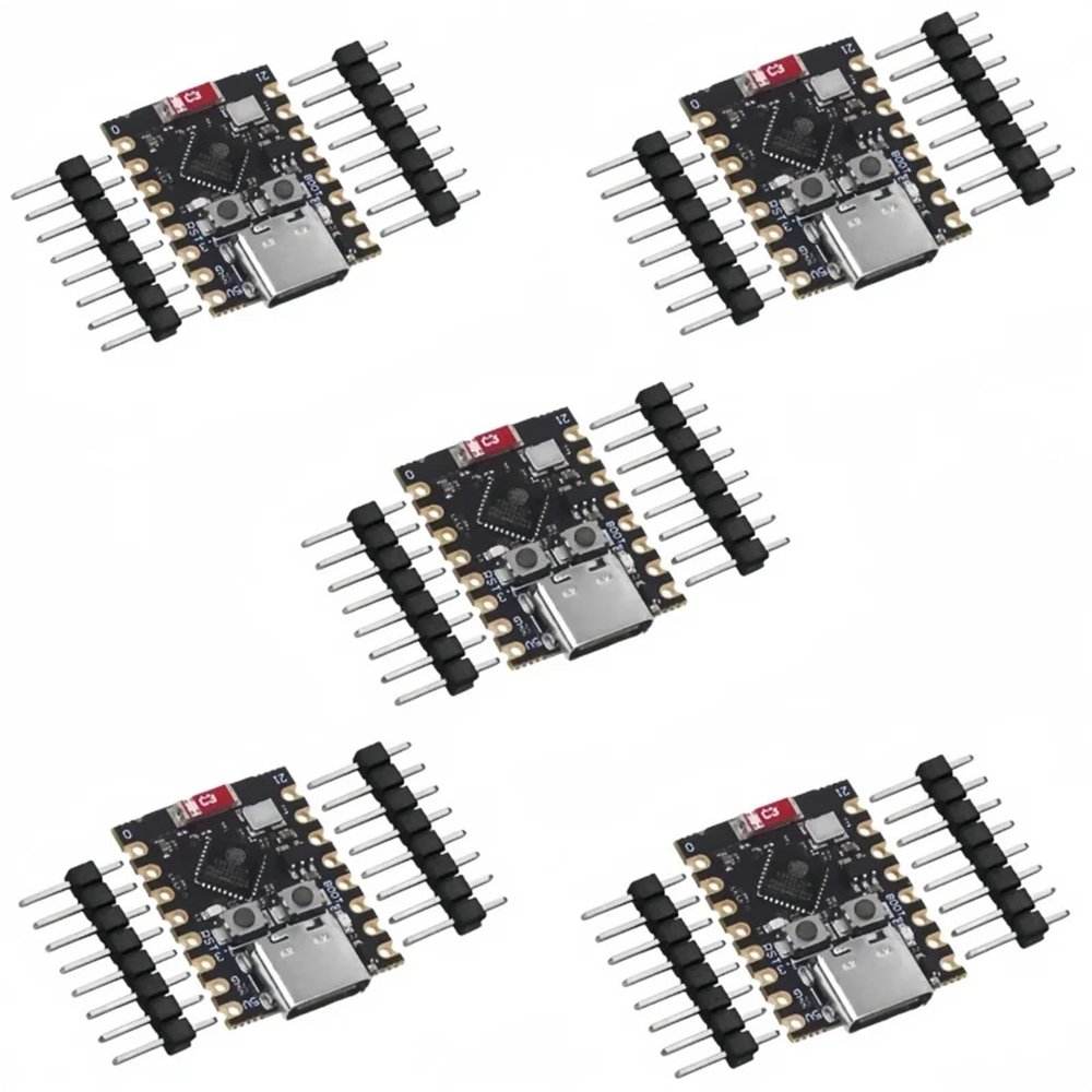 1/5pcs ESP32-C3 Development Board ESP32-C3Mini WiFi Module distintivo(5pcs ESP32-C3)