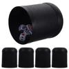 Alasum 5 Sets Mini Dice Cups with Plastic Dice for Party Games Travel-Friendly Smooth Wear-Resistant Design for Family Entertainment view 1