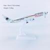 1/350 Scale Alloy Mexico B787-9 Airplane Model Aircraft, Diecast Plane, Perfect for Collectible Decoration, Gift Ornament, with Display Stand view 2