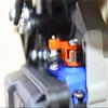 Aluminum Servo Saver with Aluminum Steering Link for 1/10 Traxxas Ford GT 4-Tec 2.0/4-Tec 3.0 Upgrades - Blue view 4
