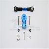 Aluminum Hi-Torque Servo Saver 25T with Alloy Tie Rod for 1/8 Thunder Tiger Truck K-Rock MT4-G5 Brushless Upgrades - Blue view 1