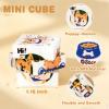 24 Pack Premium Puppy Mini Cube Bulk, 1.18 Inch 3x3x3 Small Puzzle Cubes Surface Finish, Dog Themed Birthday Party Favors, Classroom Rewards Prizes, Easter Basket Fillers for Kids view 3