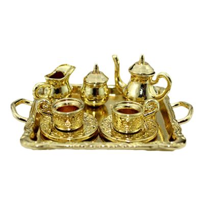 Girls Simulation Tea Set Party Game for Play House Multifunctional Kitchen Portable Educational Toys Tea