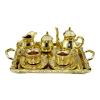 Girls Simulation Tea Set Party Game for Play House Multifunctional Kitchen Portable Educational Toys Tea view 1