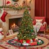 Christmas Train Set Light and Sound Festive Christmas Tree Train Electric Fun for Boys Girls Gifts, No Tree, Decor view 3