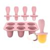 3. Chewable Ice Molds for Infants 6 Cavity Silicone Teether with Safe Edges Iced Treat Maker & Teeth Soother Teething Ice Cubes Maker for Infants view 1