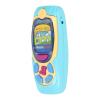 Aqur2020 Cartoon Phone Toy for Kids with Music and Light, Educational Mobile Phone, Blue, Plastic, 6.10 x 2.56 Inches view 1