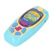 Aqur2020 Cartoon Phone Toy for Kids with Music and Light, Educational Mobile Phone, Blue, Plastic, 6.10 x 2.56 Inches view 3