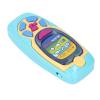 Aqur2020 Cartoon Phone Toy for Kids with Music and Light, Educational Mobile Phone, Blue, Plastic, 6.10 x 2.56 Inches view 4