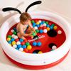 CHICLIST Kids Inflatable Swimming Pool 47", ASTM Certified Splash Pool for Children 3+, Outdoor Water Play Pool with Drain Plug for Summer view 2