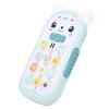 Aqur2020 Cute Simulation Phone Toy with Soft Teething Ring, Adjustable Volume and Light Effects for Babies 6 Months and Up, Mobile Phone Toys for Learning ((Light Blue)) view 2