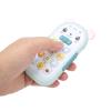 Aqur2020 Cute Simulation Phone Toy with Soft Teething Ring, Adjustable Volume and Light Effects for Babies 6 Months and Up, Mobile Phone Toys for Learning ((Light Blue)) view 3