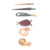 Aqur2020 Prehistoric Sea Animal Toys, PVC Material, Handmade Ocean Figures, 6 or 12 Pieces, Educational Collectible view 2