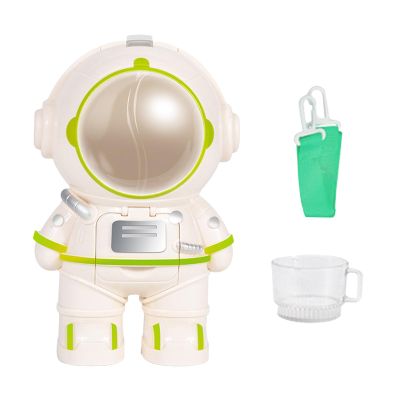 250ml Astronaut Water Dispenser Water Cup, Mini Waters Dispenser, Equipped with A Small Cup and Strap, Cute Mini Waters Dispensers,for Boys and Girls, Desktop Decoration