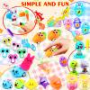 200 Pcs Prefilled Easter Eggs with Assorted Toys Inside,Basket Stuffers Easter Fillers,Easter Toys Bulk,Easter Egg Hunt Supplies,Prizes Classroom Events,Easter Party Favors Gifts for Kids Boys Girls view 4