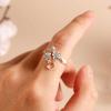 THE UNTAMED Heaven Officials Blessing Ring925 Silver Ring Promise Rings For HerTian Guan Ci Fu Animation Peripheral Product (Bai You) view 3