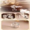 THE UNTAMED Heaven Officials Blessing Ring925 Silver Ring Promise Rings For HerTian Guan Ci Fu Animation Peripheral Product (Bai You) view 4