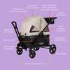 Baby Trend Navigator 2-in-1 Stroller Wagon, Desert Tan view 2