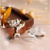 THE UNTAMED Heaven Officials Blessing Ring925 Silver Ring Promise Rings For HerTian Guan Ci Fu Animation Peripheral Product (Hu Li) view 4