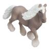 Aqur2020 Horse Figure, Silver Gray, PVC Material, Highly Simulated with Rich Details, Ideal for Kids, Christmas Birthday Parties view 2