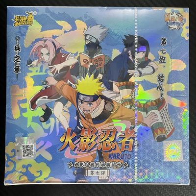Anime Narutoninja Trading Cards Kayou Official Premium Booster Box Tier 2 Collectible Cards TCG