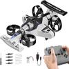 2-in-1 RC Flying Car & Racing Drift Drone  One-Key Takeoff, Anti Collision, Stable Hovering,3 Speed Racing, 360 Aerial Stunts, Remote Control Quadcopter for kids 3 4 5 6 7 8 9 10 11 12+ years old view 1