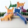 Stack O Cats Family-Friendly Cat Tower Game | Adorable Wooden Dexterity Challenge & Party Fun for Kids and Adults | Up to 6 Players | Ages 5-95 | Balancing Board Game for Game Night view 2