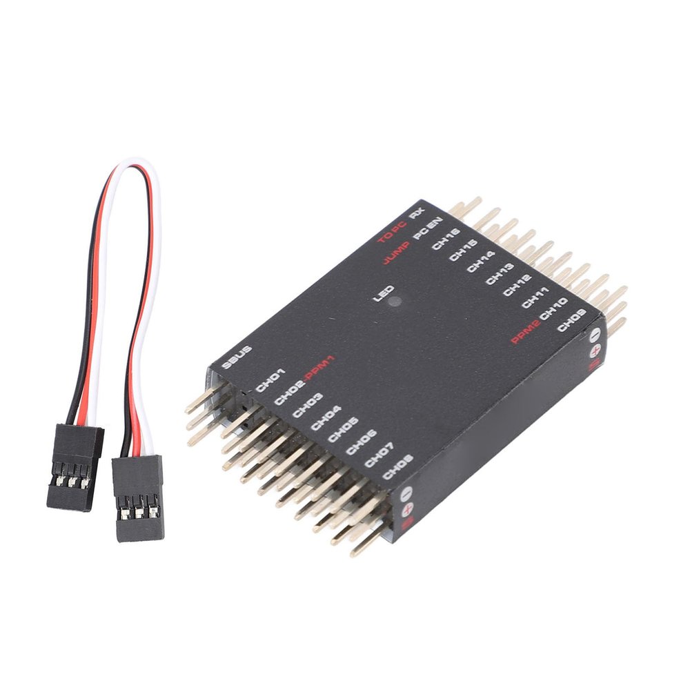 GOTOTOP RC SBUS to PWM PPM Decoder, 16 Channel Signals Output DIY Transverter for Futaba for Frsky