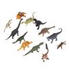 Aqur2020 Mini Dinosaur Figures, Vibrant Colors for Imaginative Play, PVC Material view 2
